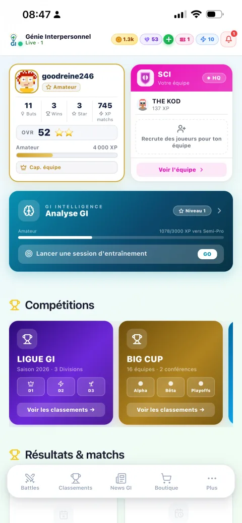 Dashboard GI